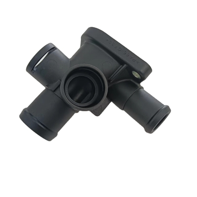Flancia del tubo di raffreddamento del radiatore di plastica per VW Jetta e resistente certificata IATF16949