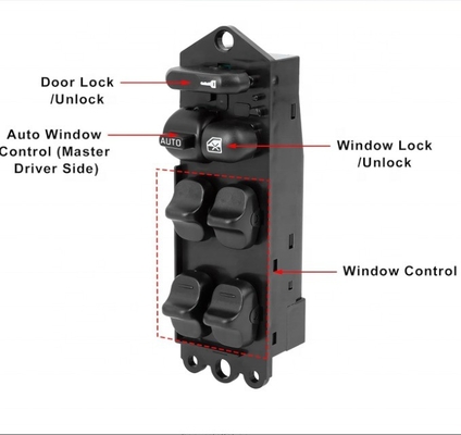 25401-1E401 Power Window Switch La massima comodità per Nissan Altima 1993-1994