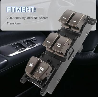 OE NO. 93570-3K600 Master Power Window Switch Button per Hyundai Sonata 2009 2010