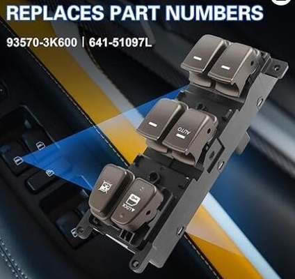 OE NO. 93570-3K600 Master Power Window Switch Button per Hyundai Sonata 2009 2010