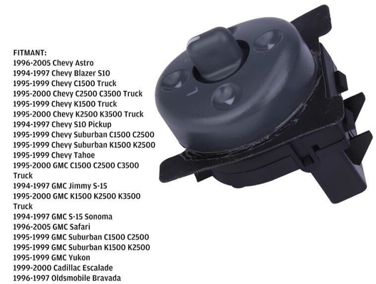 Commutatore di controllo dello specchio laterale del conducente per Chev-y GM-C sostituti 15009690 OEM NO