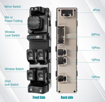 15883319 Switcher di finestra di alimentazione per Chevrolet Avalanche Suburban Silverado GMC Sierra Yukon Cadillac Escalade