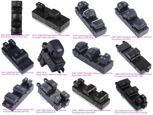 Nissan PATROL 25401-EB30B RHD Window Switch per Navarra Pathfinder 2005-2015