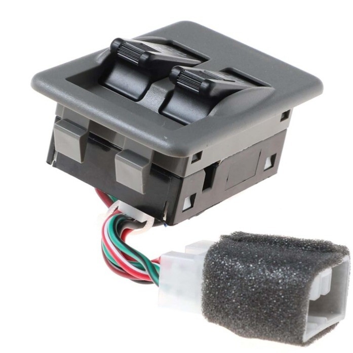 KK12B-66-370 Nero pulsante di interruttore della finestra di alimentazione elettrica per Kia Pride KK12B-66-350