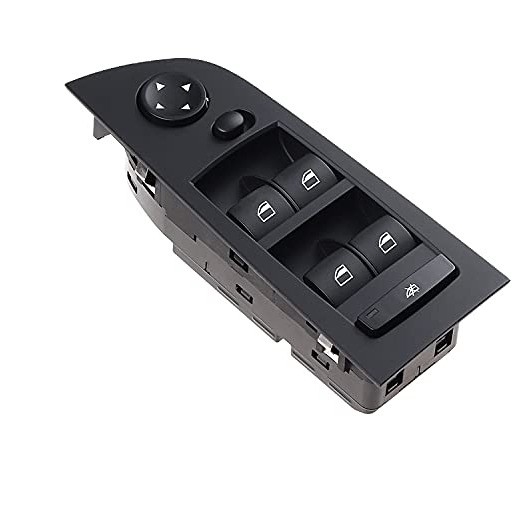 Interruttore di finestra di alimentazione nera 61319217329 Compatibile con B-MW E90 E91 325i 328i 330i