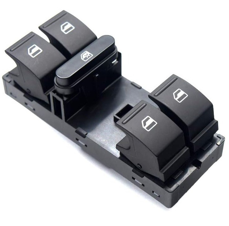 Pulsante di controllo della finestra di alimentazione per Skoda Octavia 2 Superb Yeti 1Z0 959 858B Accessibile