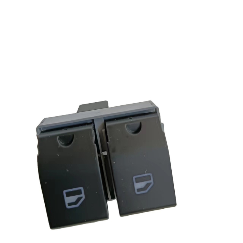 Interruttore di sollevamento vetri nero per Polo 02-09 Sedile Ibiza Cordoba 02-09 VOLKSWAGEN 6Q0959858
