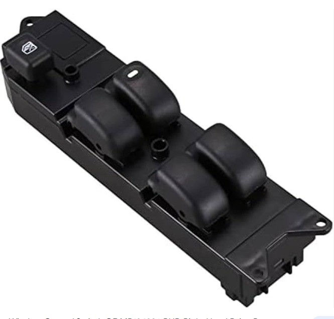 Interruttore per finestre elettriche in metallo e plastica per MITSUBISHI L200