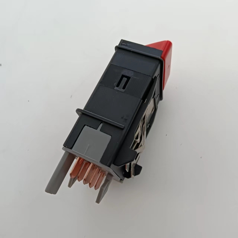 6N0953235 Interruttore di segnale di pericolo Interruttore di emergenza Compatibile per VW Polo 6N2 Lupo