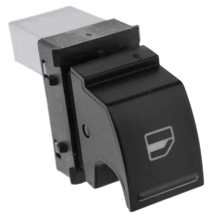 Interruttore di controllo di alimentazione con finestra nera Compatibile con auto VW Golf MK5 MK6 Polo 7L6959855B