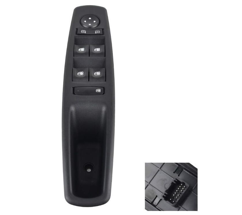 13 pin Master Power Window Mirror Switch 809610016R per la Renault Megane MK3 2008-2016