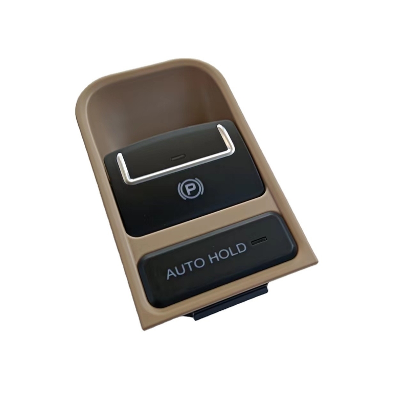 Interruttore elettronico di arresto del freno beige per VW Tiguan Sharan Compatibilità 2007-2016